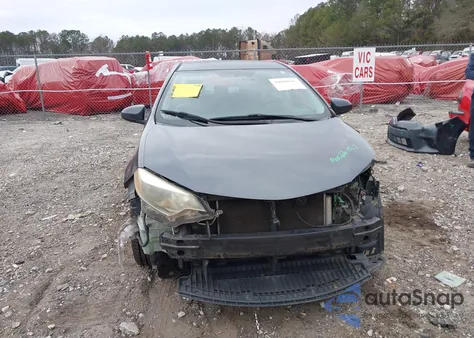 2014 Toyota Corolla Le from USA, damaged, VIN 2T1BURHE8EC143700